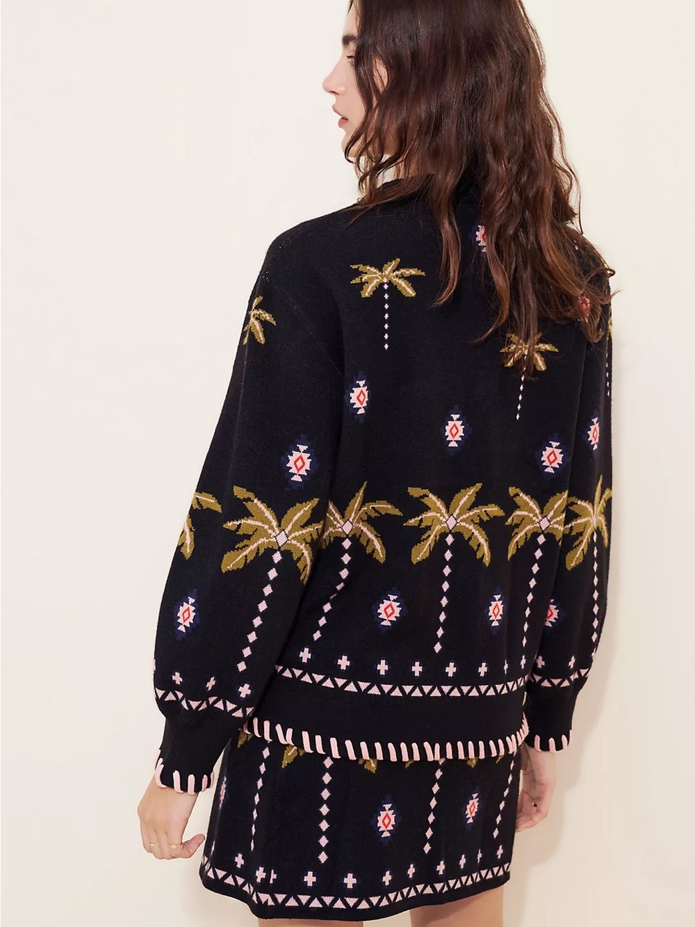 Never Fully Dressed Havana Balloon Sleeve Cardigan - Picture 2 of 9
